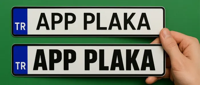 APP plaka ile normal plaka farkları nelerdir?